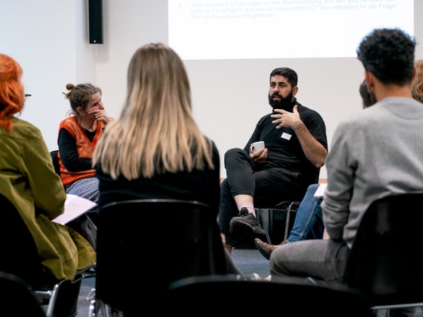 Vernetzungstreffen Gespräch