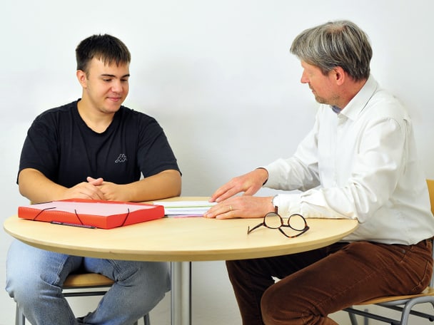 Gesprächssituation JobCoaching Plus