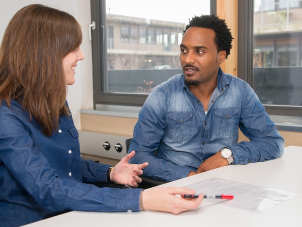 Gesprächssituation Jobcoaching