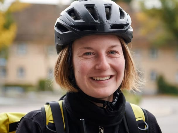 Aline Künzler Velokursleiterin