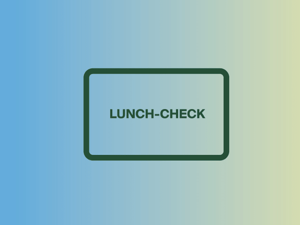 Piktogramm  Lunchcheck