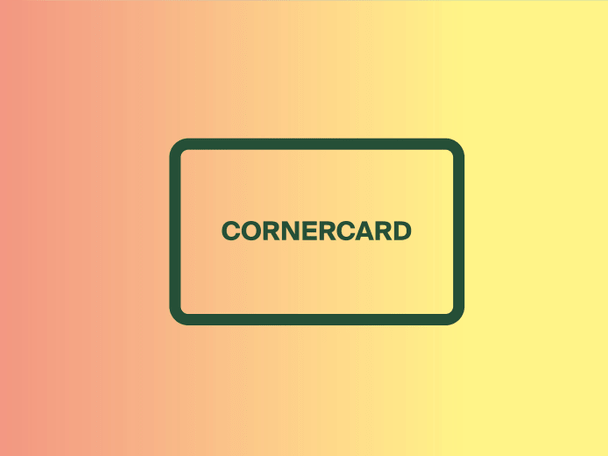 Piktogramm Cornercard
