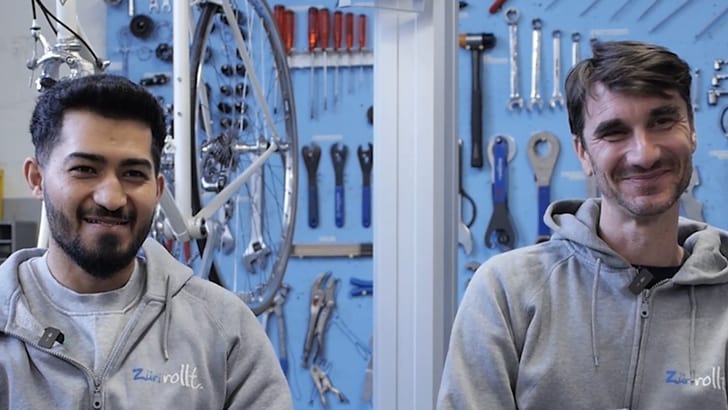 Thumbnail Video Züri rollt Velowerkstatt