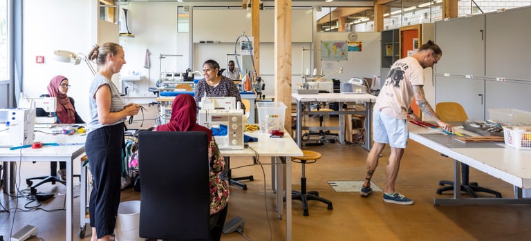 Raumansicht Handwerkstatt