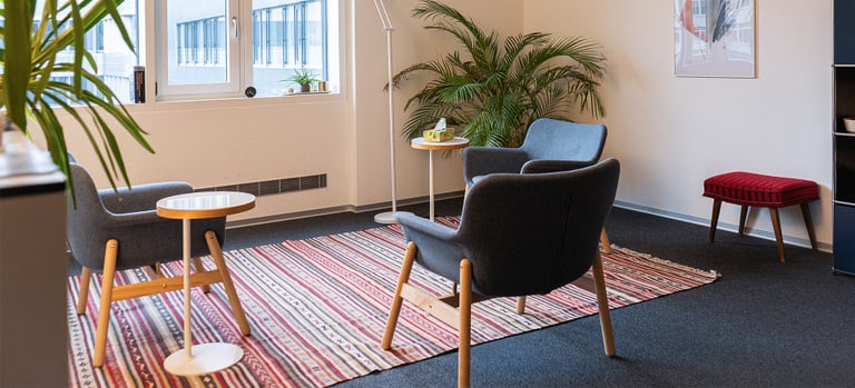 Ansicht Inneneinrichtung Therapiezimmer