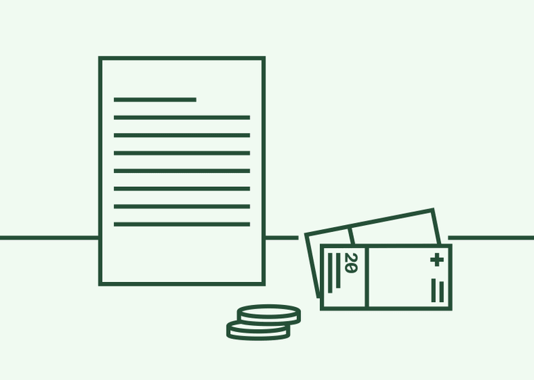 Illustration finanzielle Unterstützung