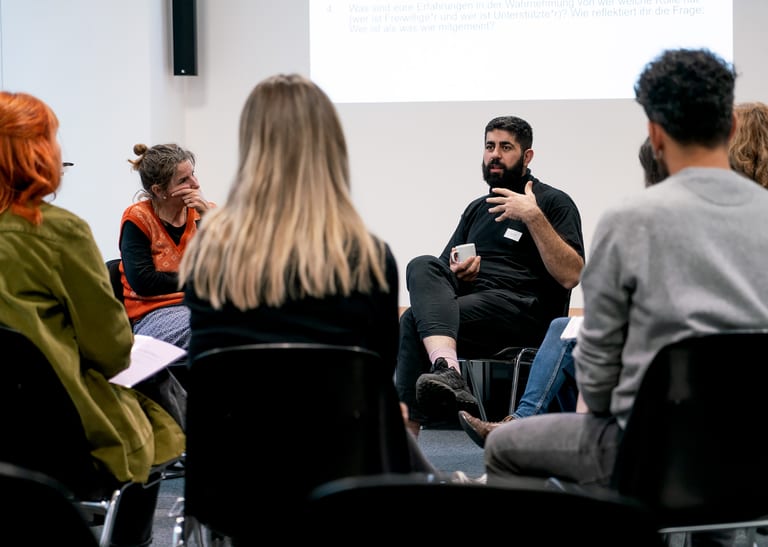 Vernetzungstreffen Gespräch