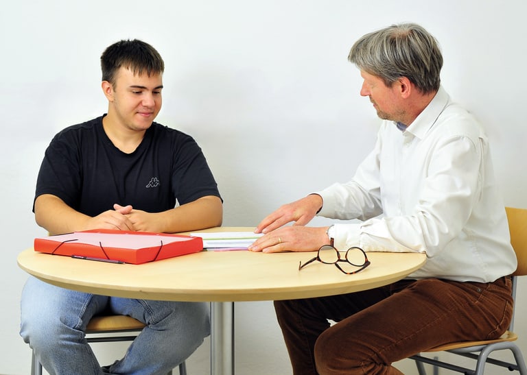 Gesprächssituation JobCoaching Plus