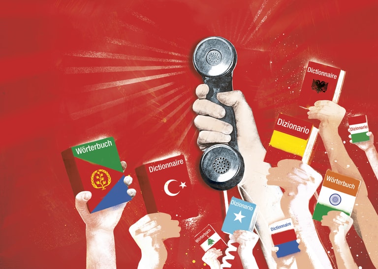 Visual Dolmetschen am Telefon