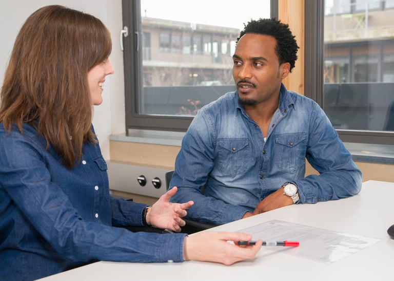 Gesprächssituation Jobcoaching