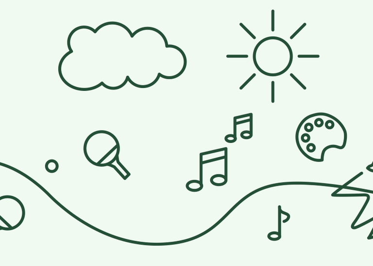 Illustration Freizeit