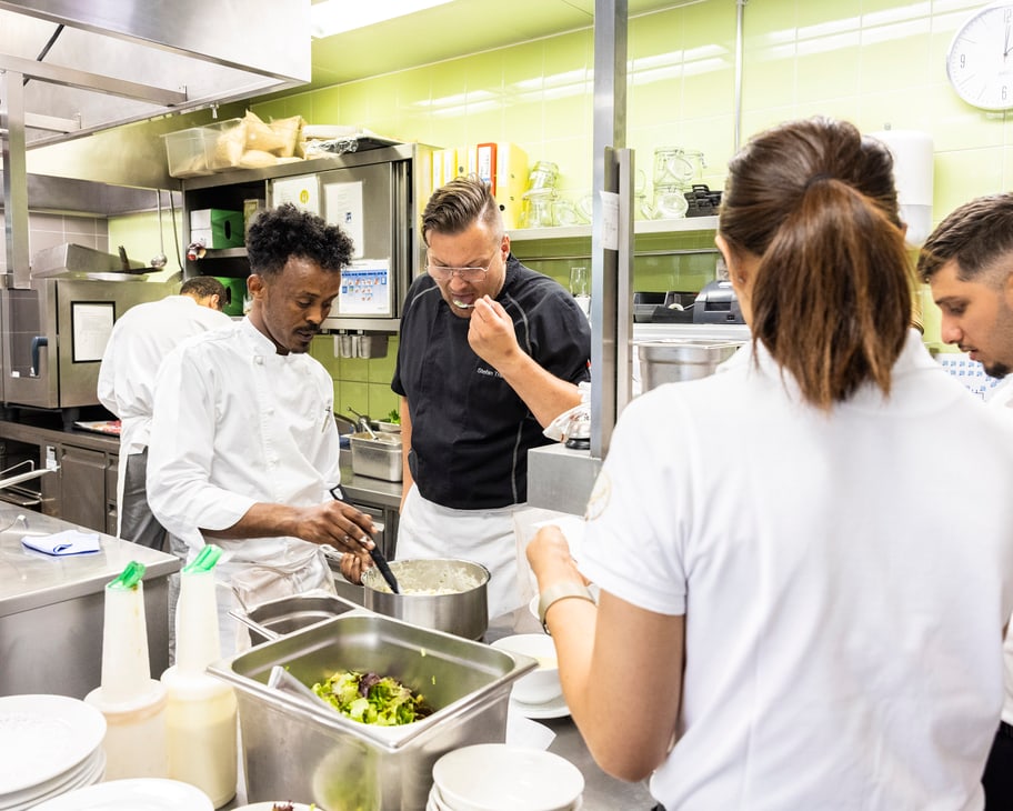 Einblick in die Begleitete Ausbildung im Restaurant Riedbach
