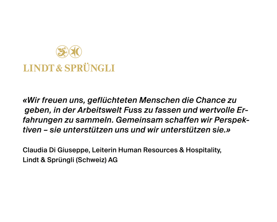 Arbeitgeber Zitat Lindt