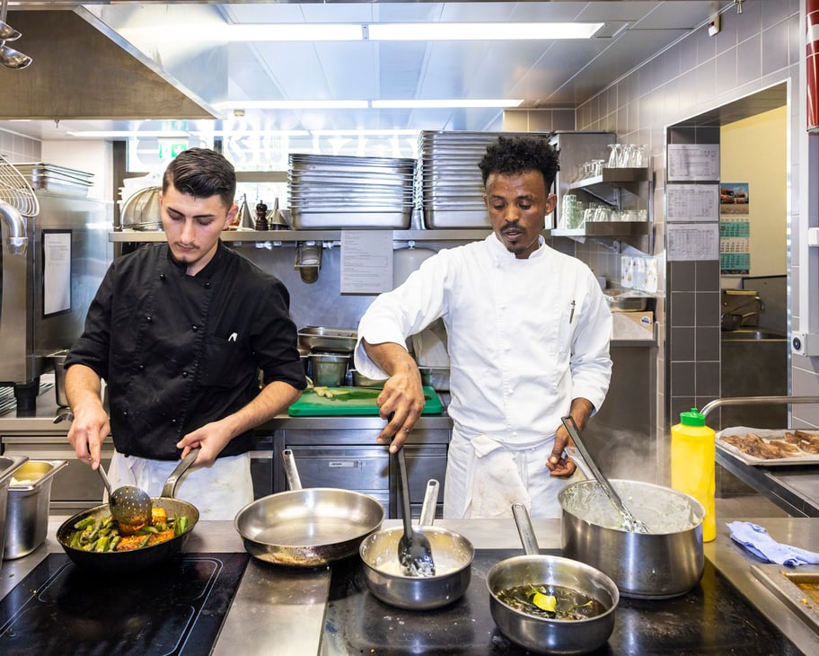 Einblick in die Begleitete Ausbildung im Restaurant Riedbach