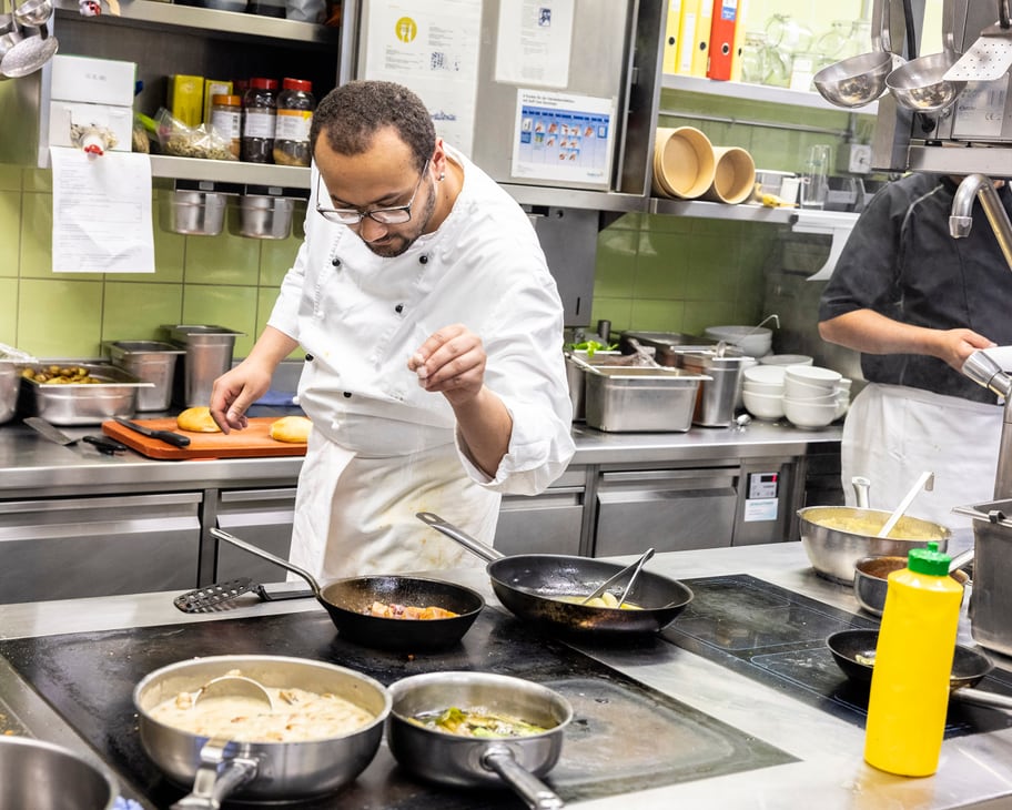 Einblick in die Begleitete Ausbildung im Restaurant Riedbach