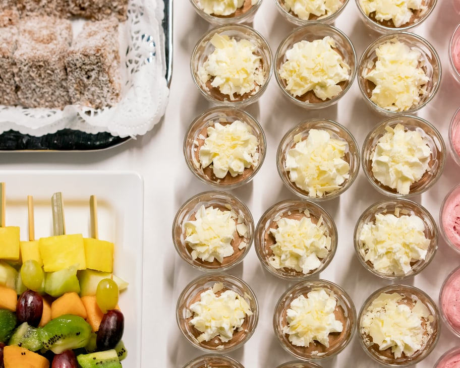 Apérogebäck von oben fotografiert