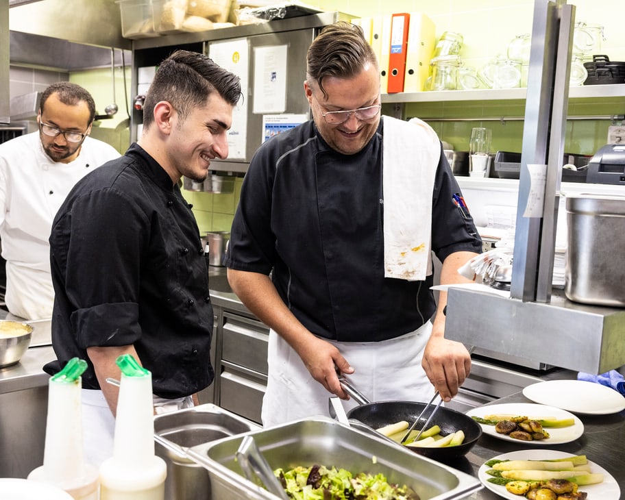 Einblick in die Begleitete Ausbildung im Restaurant Riedbach