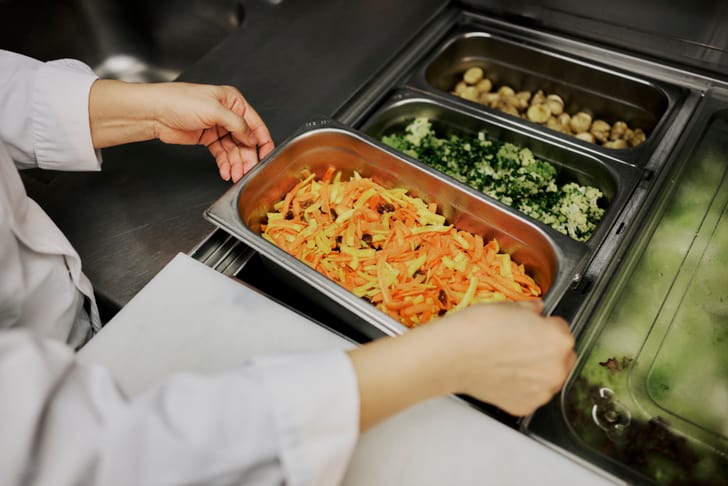 geschnittenes Gemüse