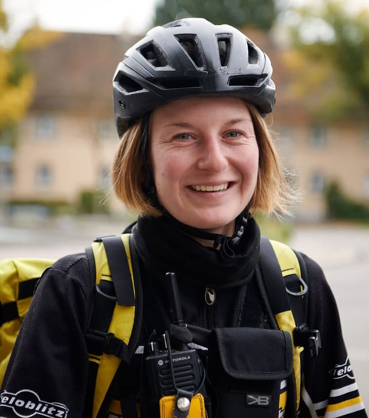 Aline Künzler Velokursleiterin