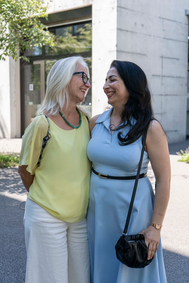 Vedrana Kieffer und Afsanah Yazdani
