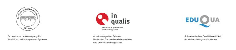 Logos QM Zertifizierungen